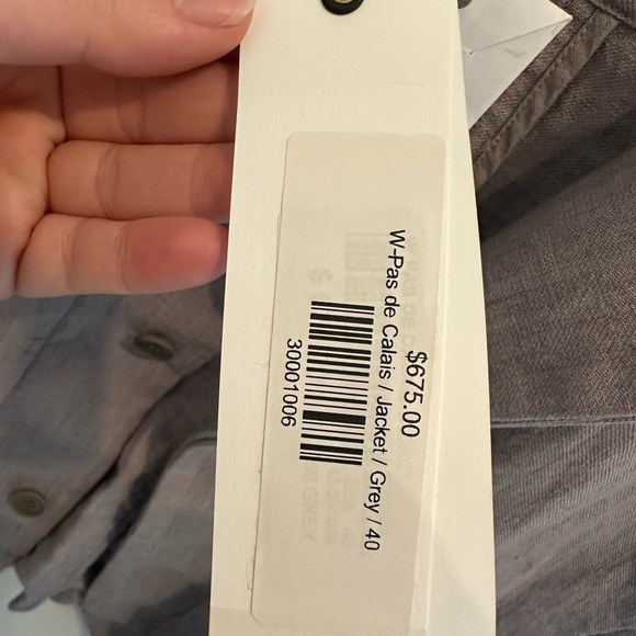 NWT pas de calais linen blazer  - LAST CHANCE - Picture 9 of 12